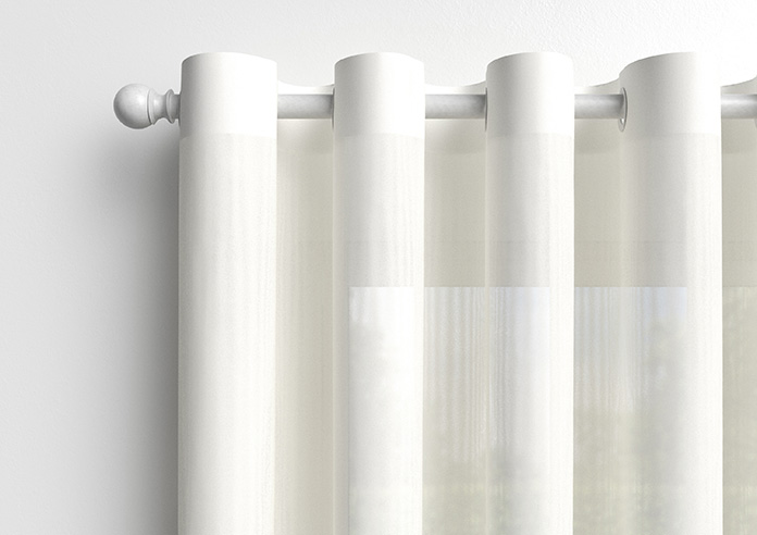 Casoria Voile, Classic White - Made to Measure Curtains - Image 13